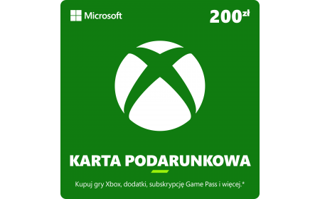 Karta przedpłacona Xbox 200 PLN