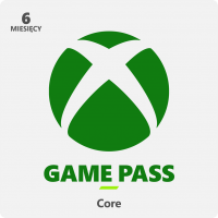 Xbox Game Pass Core – 6-miesięczne członkostwo