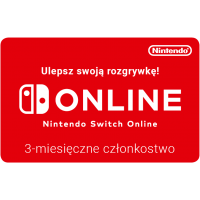 Nintendo Switch Online - 3 miesięczne członkostwo