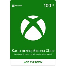 Karta przedpłacona Xbox 100 PLN