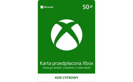 Karta przedpłacona Xbox 50 PLN